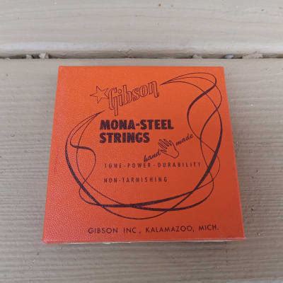 vintage 1950's Gibson string box w/ 4 strings Hawaiian 